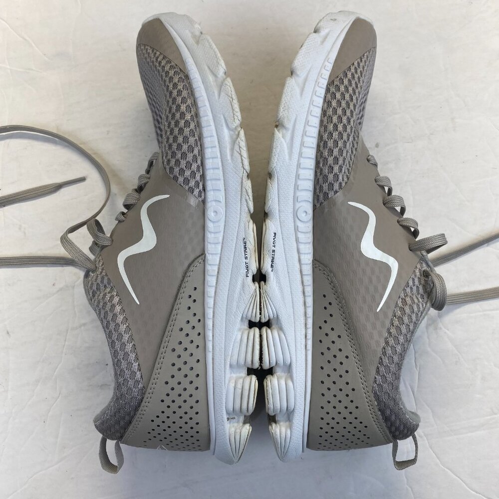 MBT Womens‎ Shoes Size 10.5 Beige Lace Up Comfort Sneakers